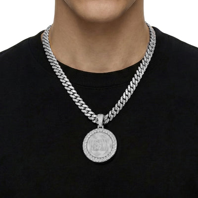 Custom Rotating Disc Pendant-51mm