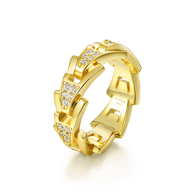 Aporro A® Iced Out Ring - 8mm