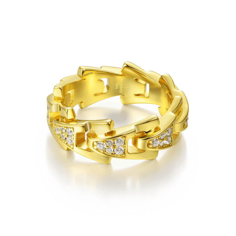 Aporro A® Iced Out Ring – 8 mm - APORRO