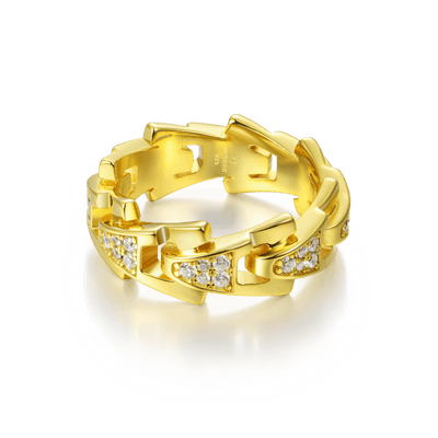 Aporro A® Iced Out Ring - 8mm