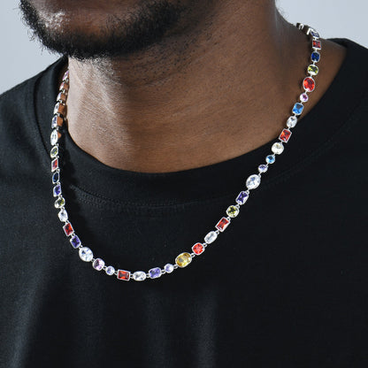 Infinity Gem Intrelaced Necklace Chain - 6mm