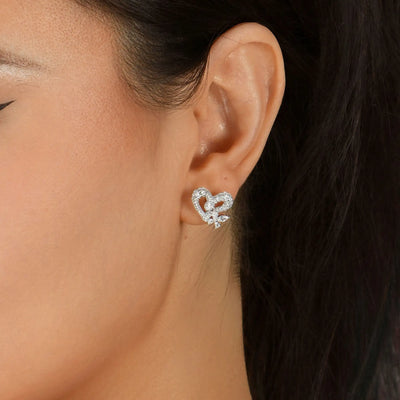 Boucle d'oreille papillon S925 Loving Grace