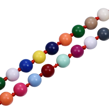 Tropic Pop Beads Wallet Chain