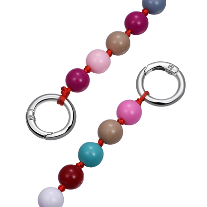 Tropic Pop Beads Wallet Chain