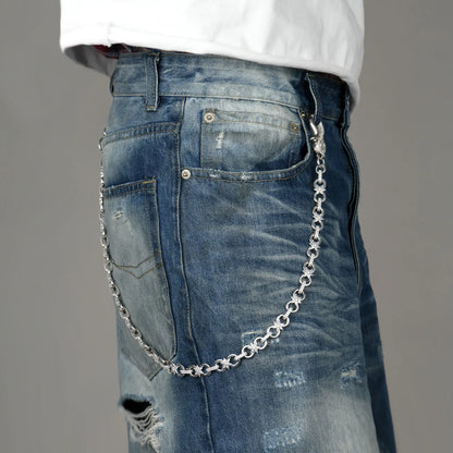 Moissanite Infinity Bloom Chain & Wallet Chain