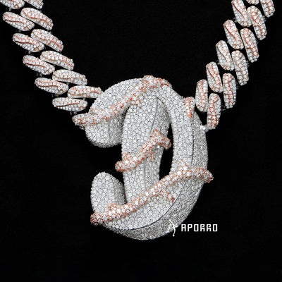 APORRO Premium Custom Letter Necklace