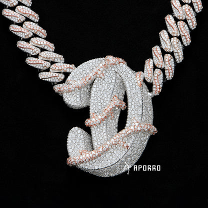 APORRO Premium Custom Letter Necklace