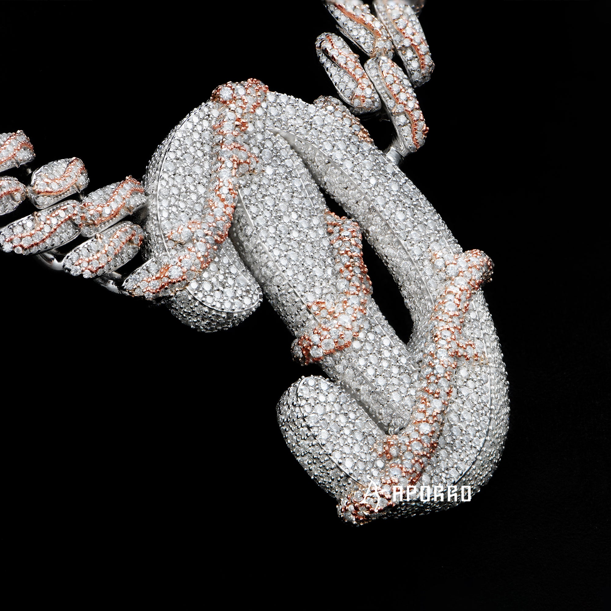APORRO Premium Custom Letter Necklace