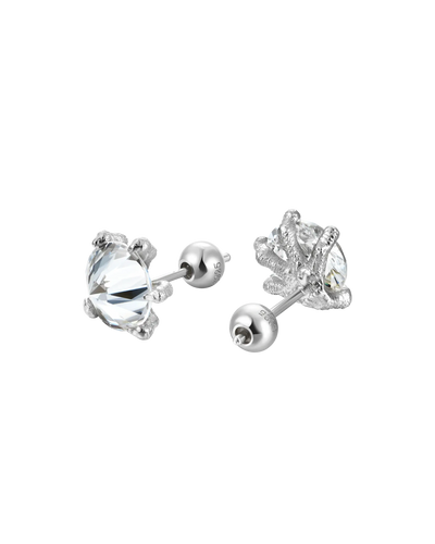 S925 WONG Dragon Claw Stud Earring
