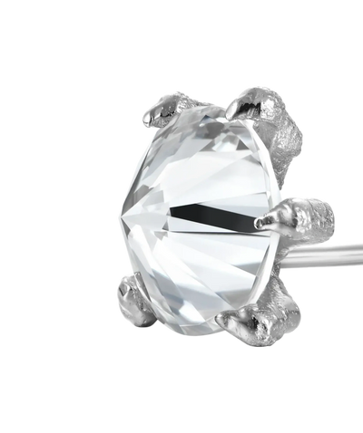 S925 WONG Dragon Claw Stud Earring