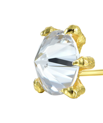 S925 WONG Dragon Claw Stud Earring