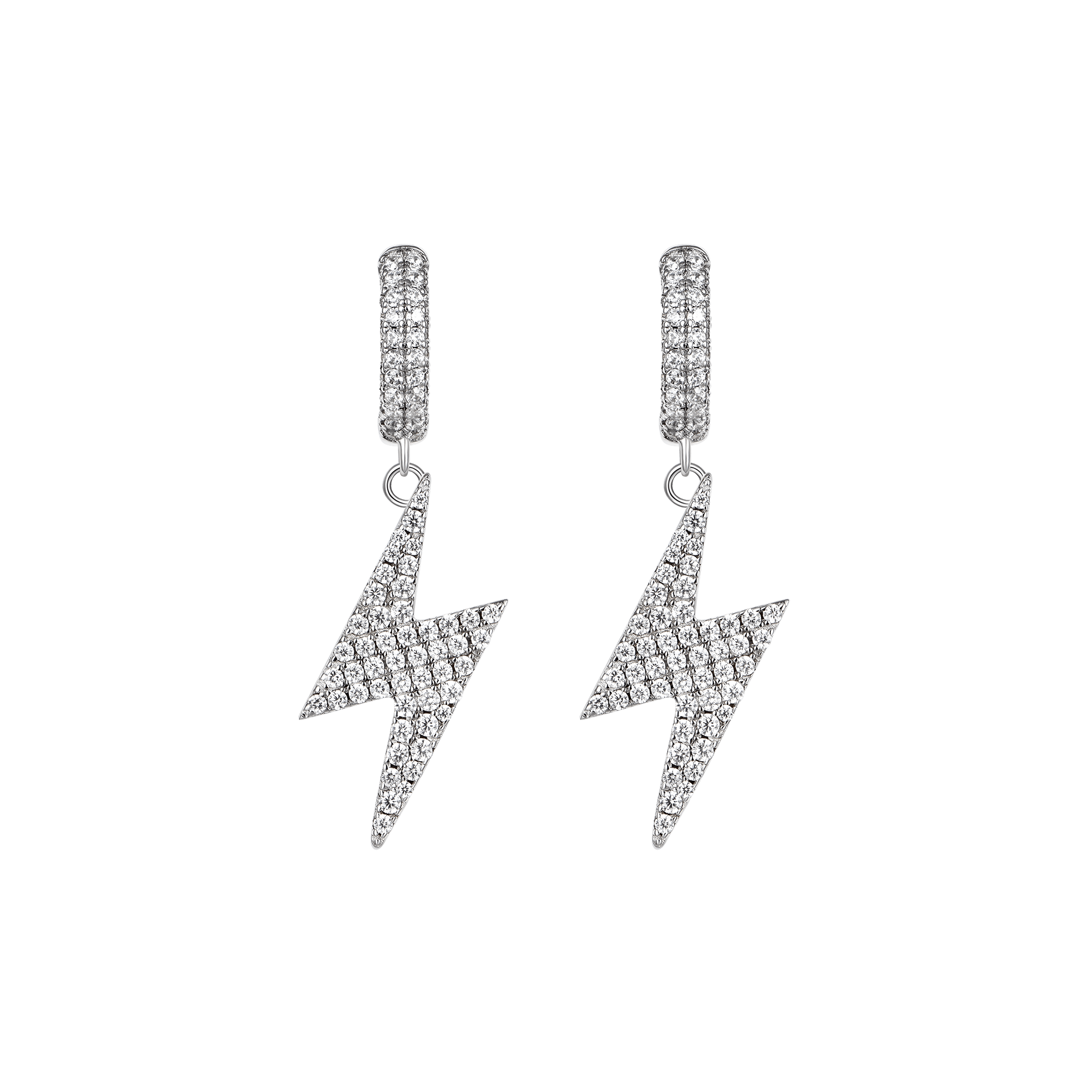 Single Lightning Bolt Earring