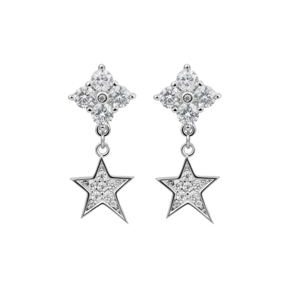 Star Drop Earring