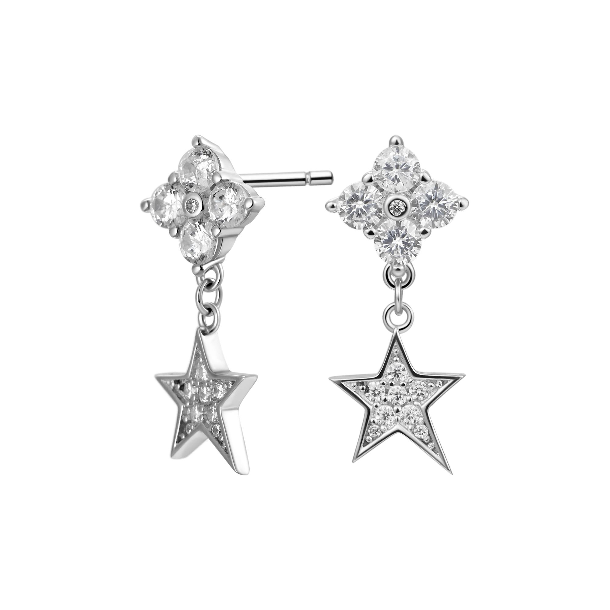 Star Drop Earring