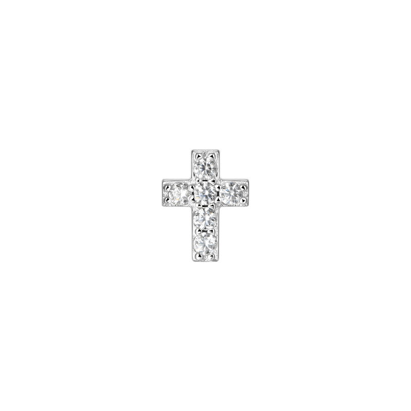 Eternal Cross Stud Earring - APORRO