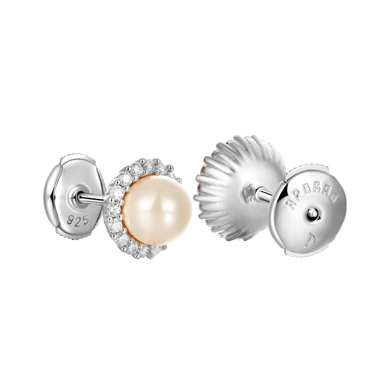 Pendientes de perlas de moissanita - APORRO