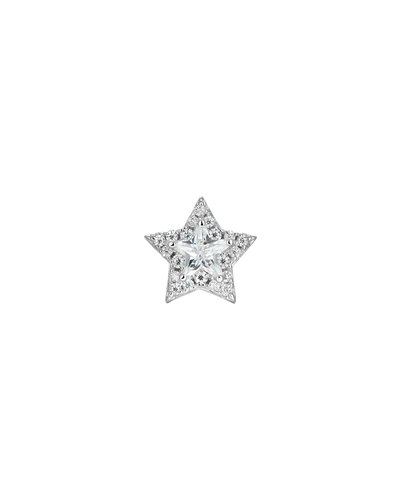 S925 Halo Star Stud Earrings-Pair