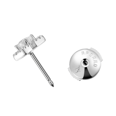 Arete con forma de estrella y halo de moissanita - Individual