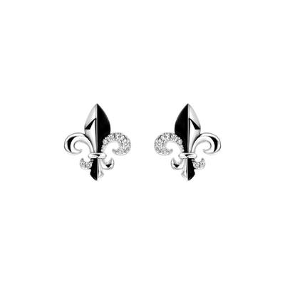 Fleur de lis Stud Earring - Single