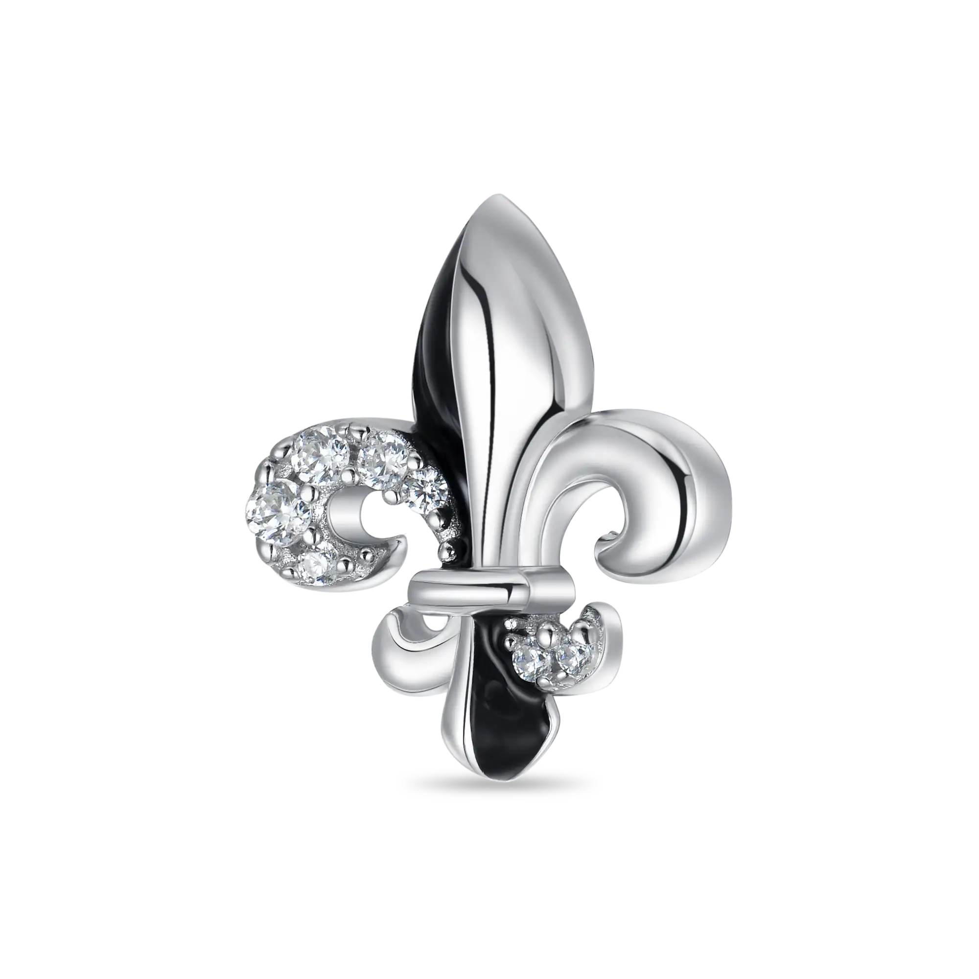 Boucles d'oreilles Stud Knight Fleur de Lis - Paire