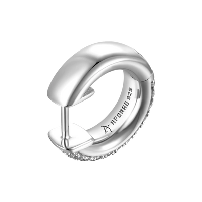 S925 Cluster Hoop Earring