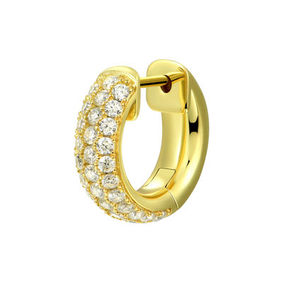 S925 Cluster Hoop Earring