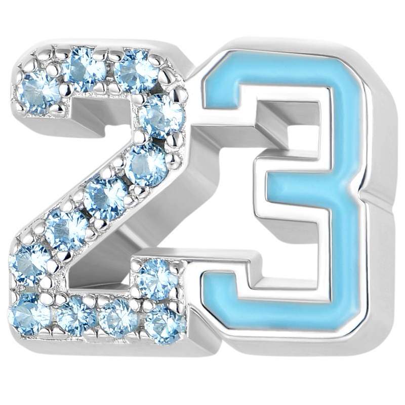 Number 23 Stud Earring - Single - APORRO