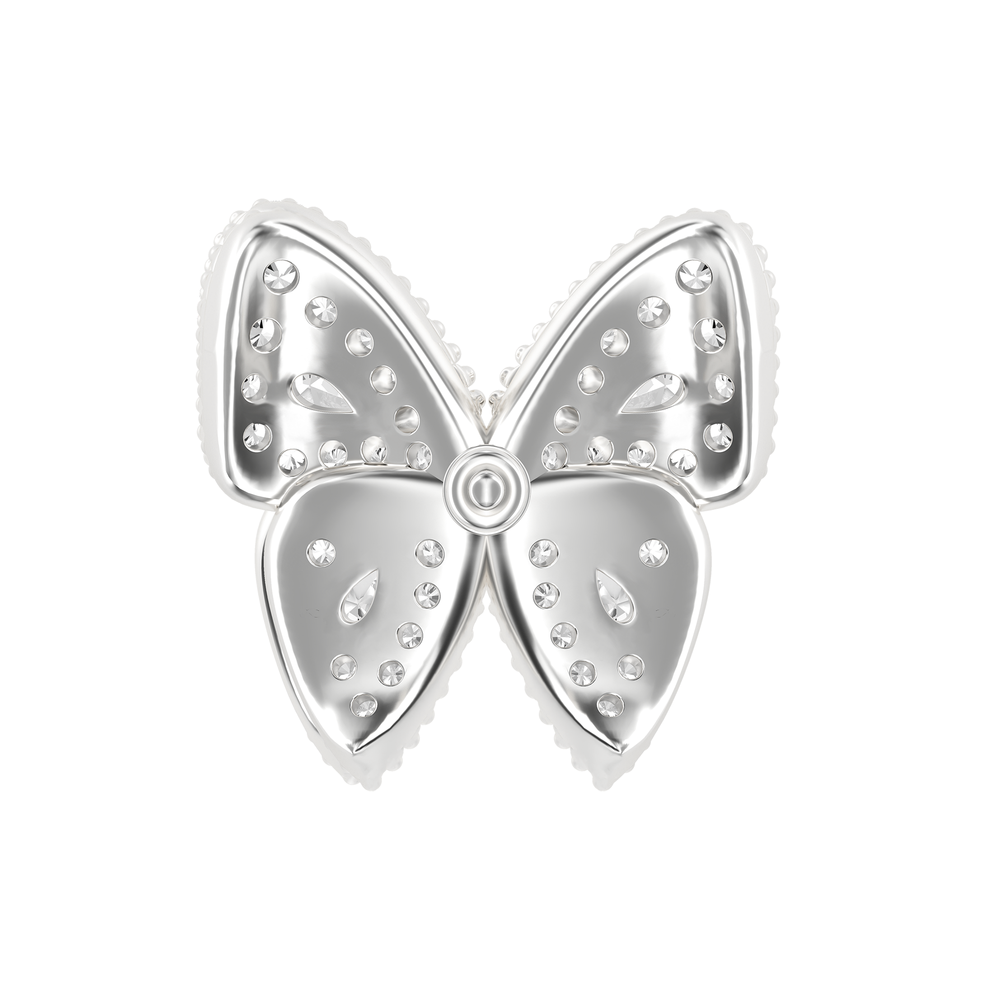 Youth Vivid Clustered Butterfly Stud Earring