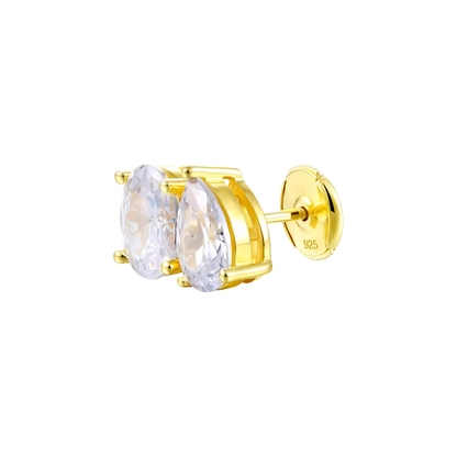 #Diamond_White Diamond ( 14k Yellow Gold )