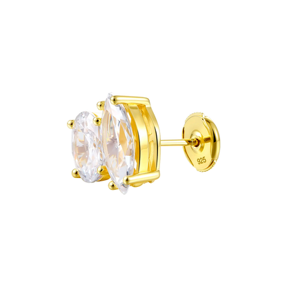 #Diamond_White Diamond ( 14k Yellow Gold )