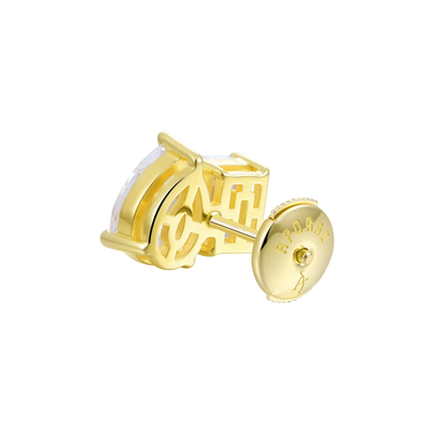 #Diamond_White Diamond ( 14k Yellow Gold )