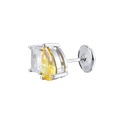 #Diamond_White + Yellow Diamond ( 18k White Gold )