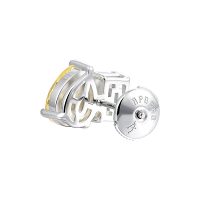 #Diamond_White + Yellow Diamond ( 18k White Gold )