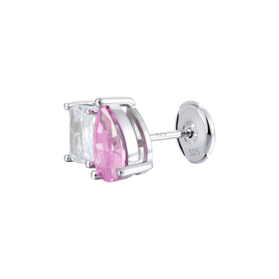 #Diamond_White + Pink Diamond ( 18k White Gold )
