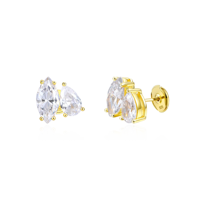 #Diamond_White Diamond ( 14k Yellow Gold )