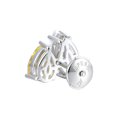 #Diamond_White + Yellow Diamond ( 18k White Gold )