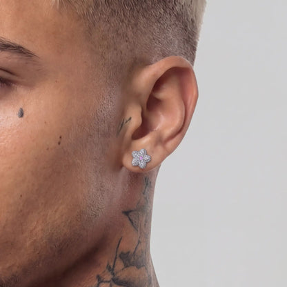 Sparkling Cherry Blossom Earrings