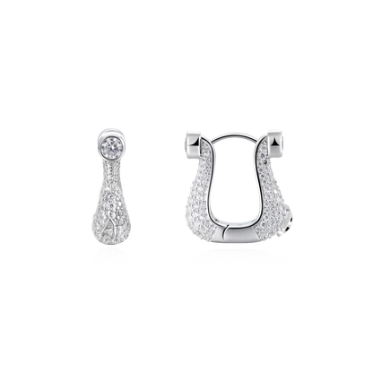 Horseshoe Hoop Earring