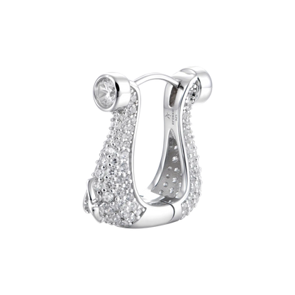 Horseshoe Hoop Earring