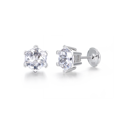 Taille Impératrice Cut Stud Earring