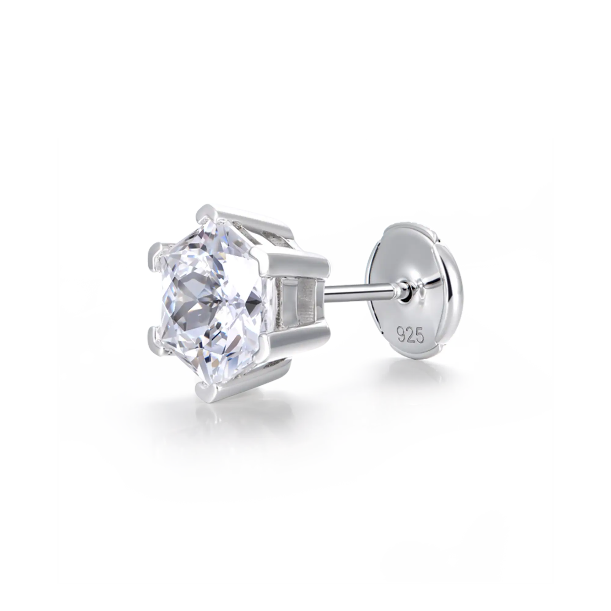 Taille Impératrice Cut Stud Earring