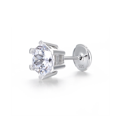 Taille Impératrice Cut Stud Earring