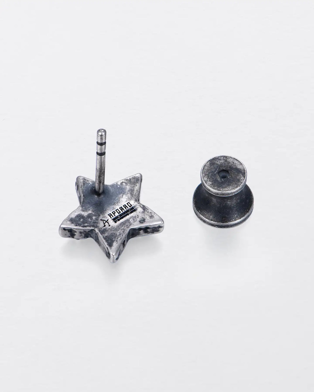 WEATHERED STAR STUD EARRINGS