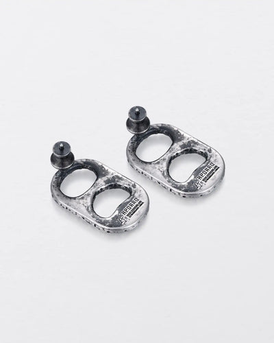 RECLAIMED PULL TAB STUD EARRINGS