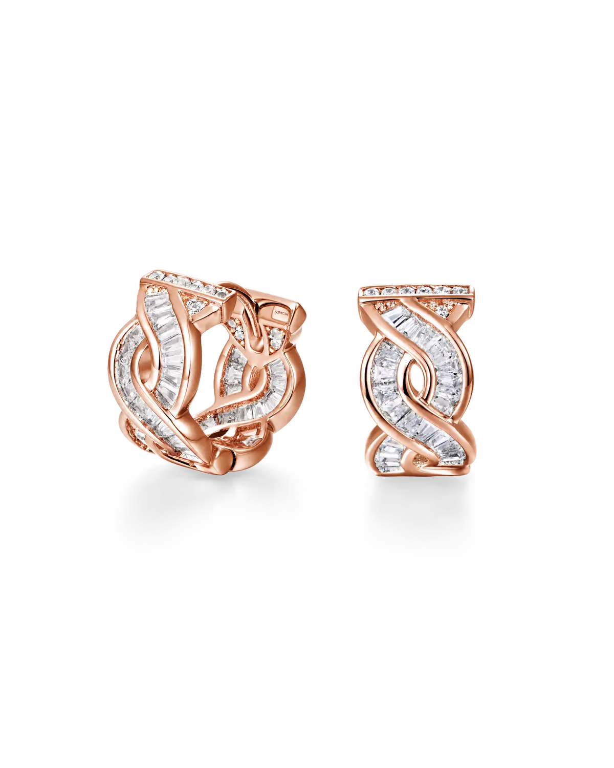 APORRO DNA Hoop Earrings