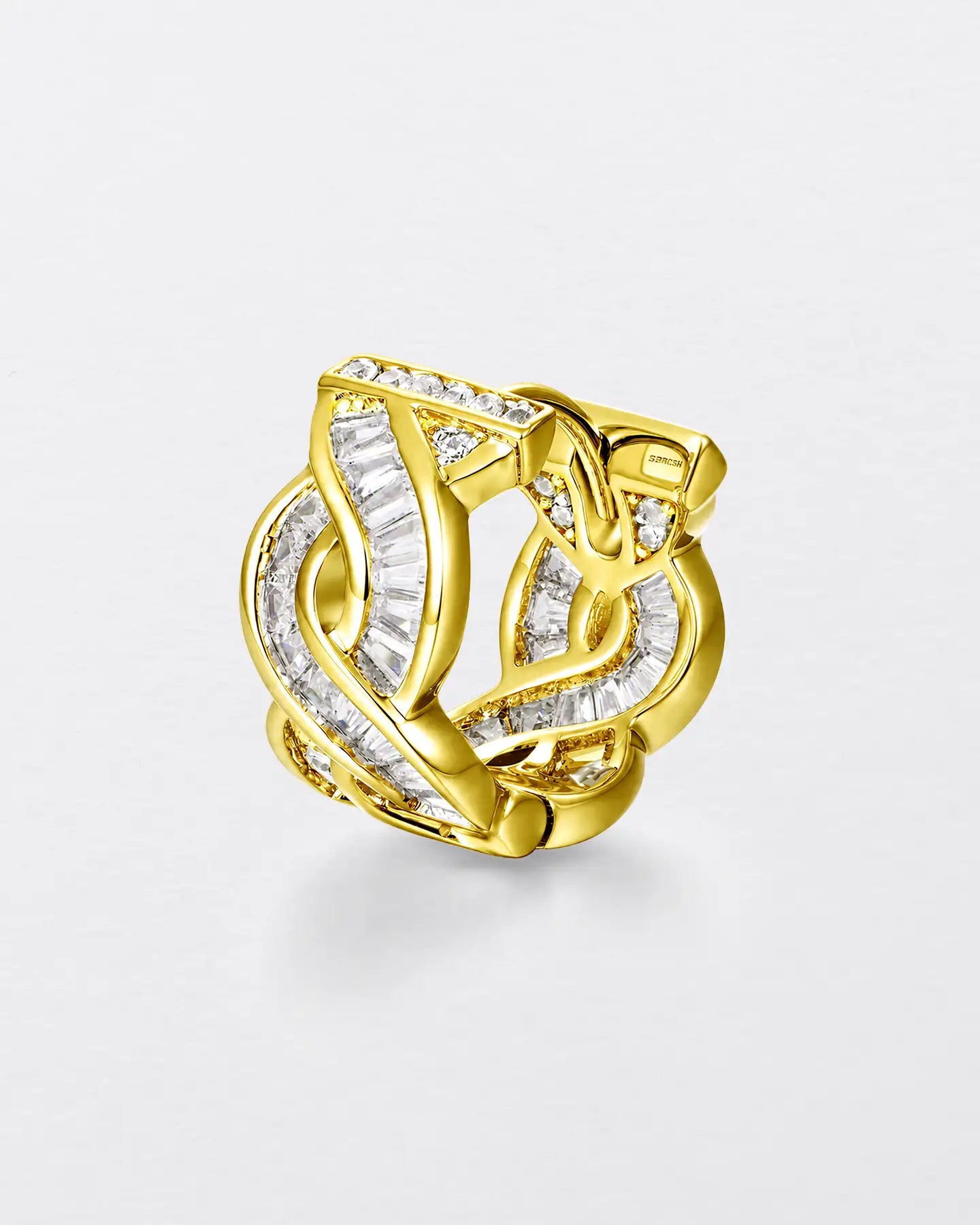 APORRO DNA Hoop Earrings