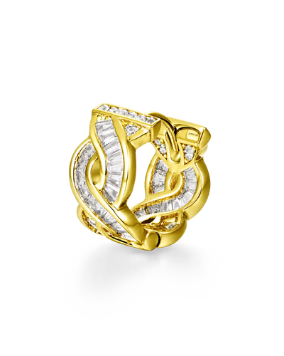 APORRO DNA Hoop Earrings