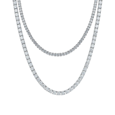 Couple Sync Tennis Chain Set