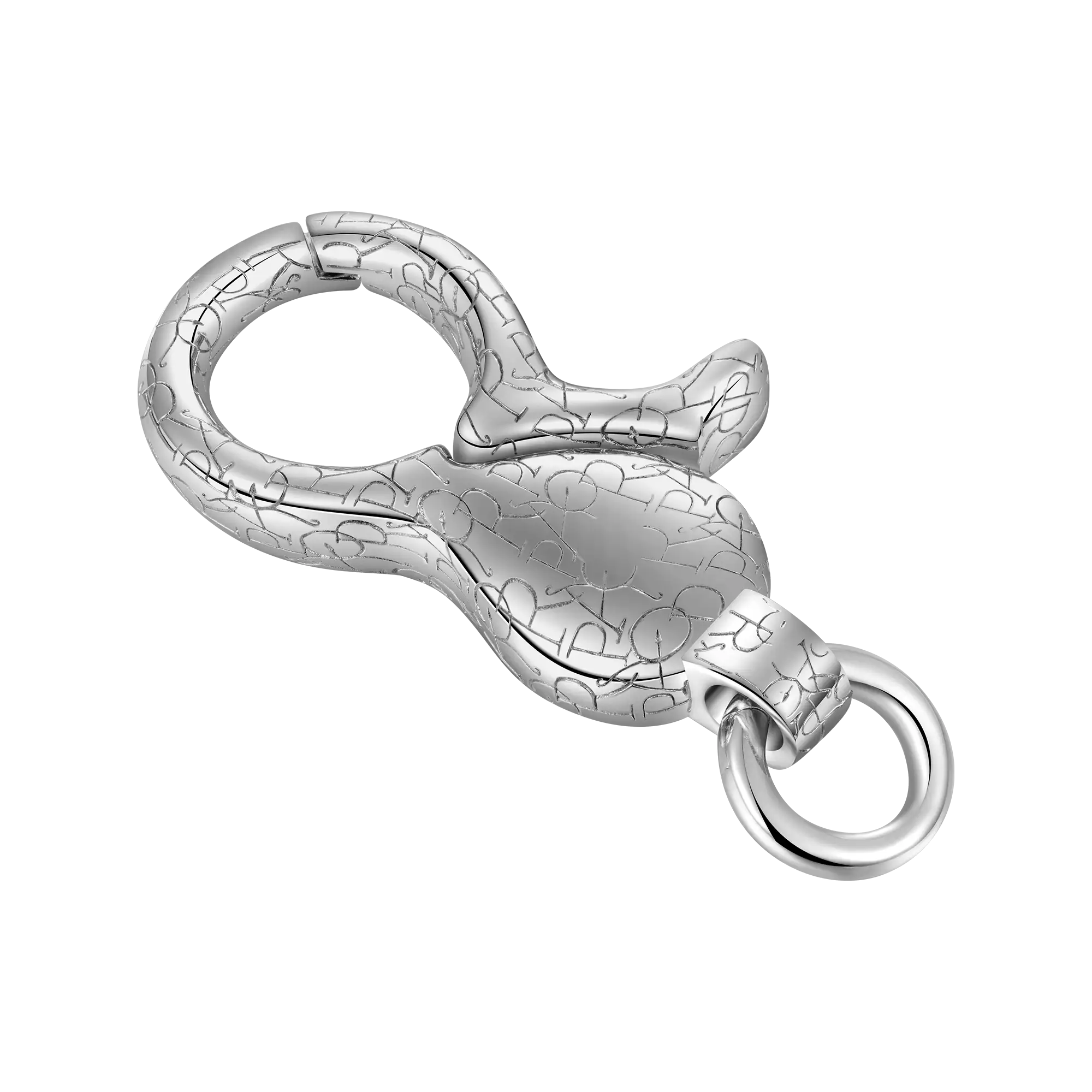 APORRO Engraved Lobster Clasp