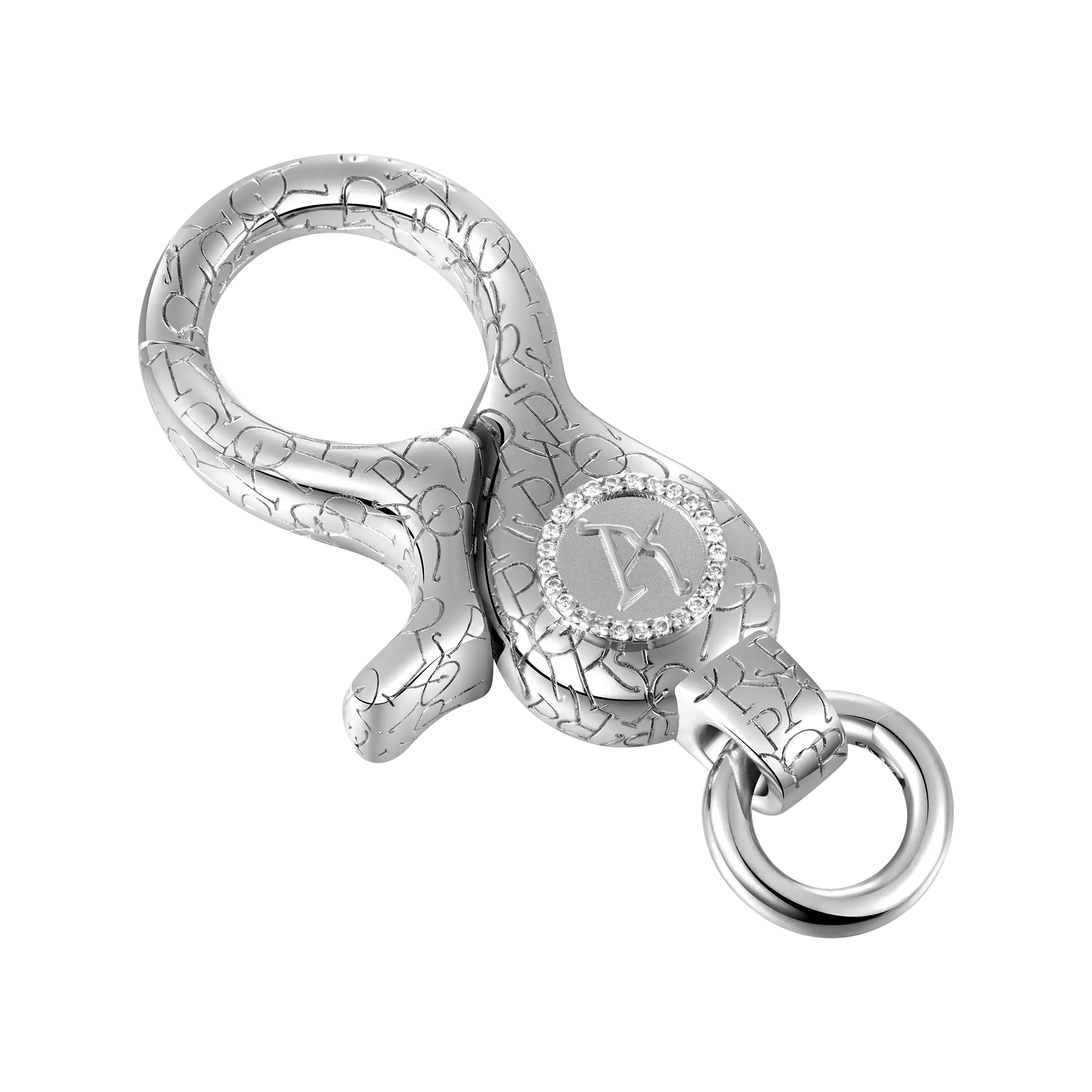 APORRO Engraved Lobster Clasp